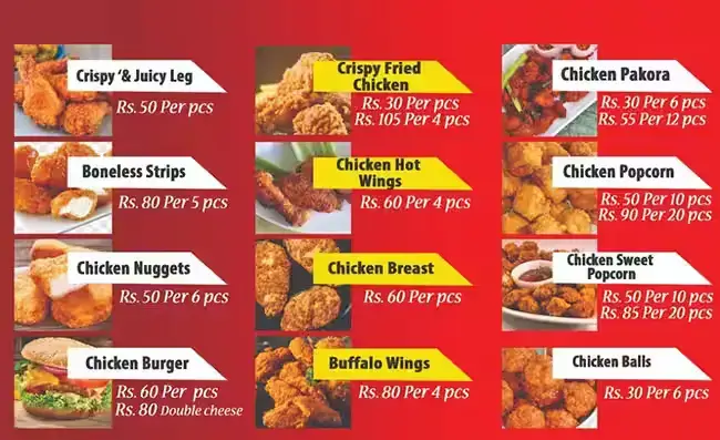 CHOOKS-TO-GO JUMBO MENU WITH PRICES