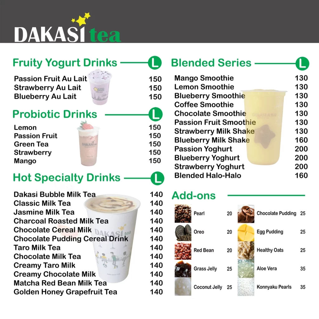 DAKASI CREME PRICES