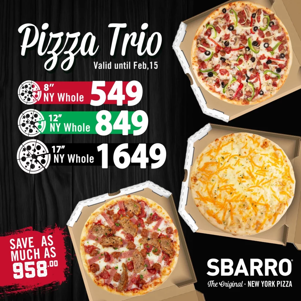 SBARRO SALAD & SIDES MENU PRICES