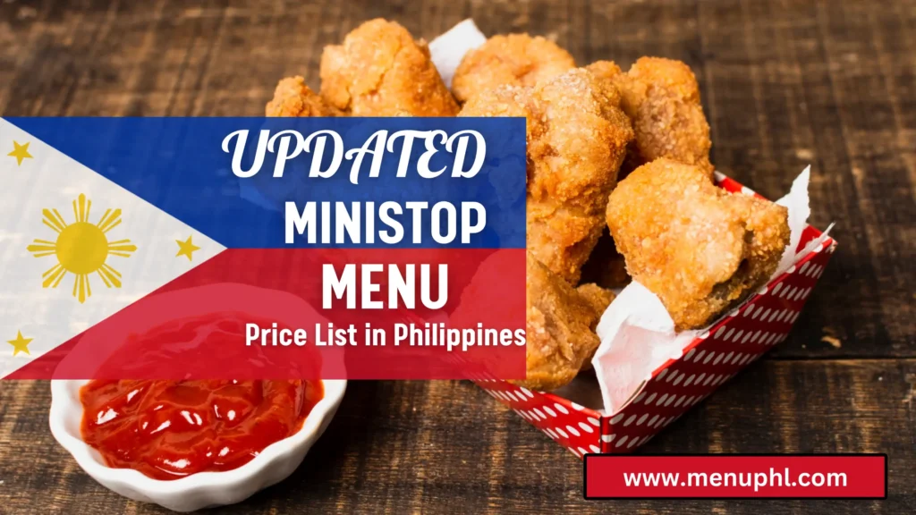 MINISTOP MENU PHILIPPINES 