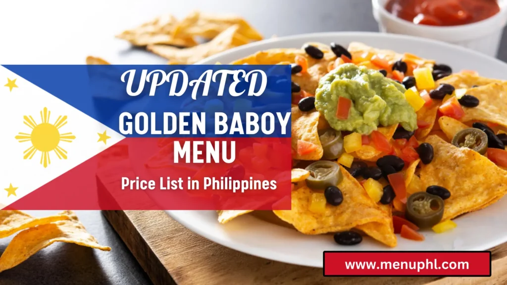 GOLDEN BABOY MENU PHILIPPINES