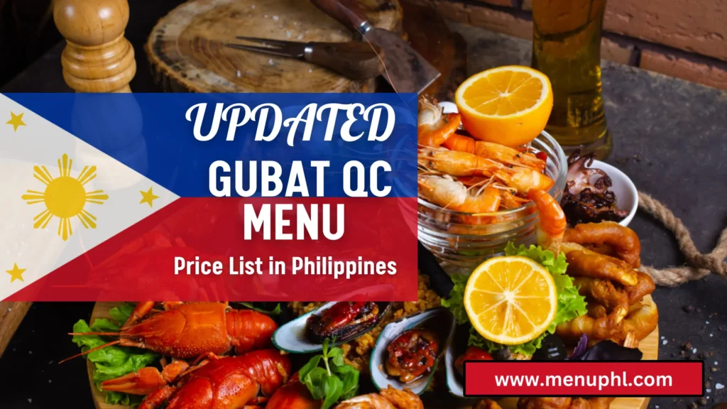 GUBAT QC MENU PHILIPPINES