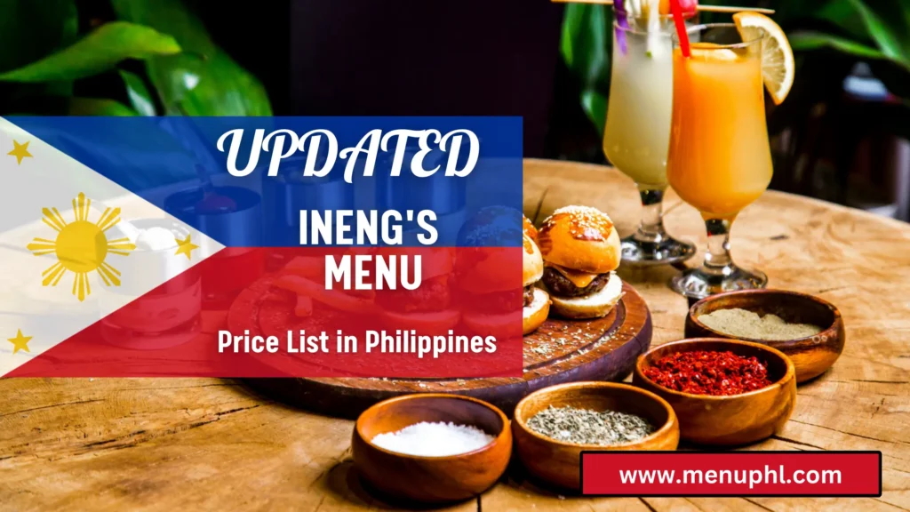 INENGS MENU PHILIPPINES