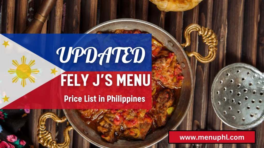 FELY JS MENU PHILIPPINES 