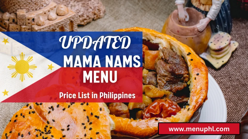 MAMA NAMS MENU PHILIPPINES 