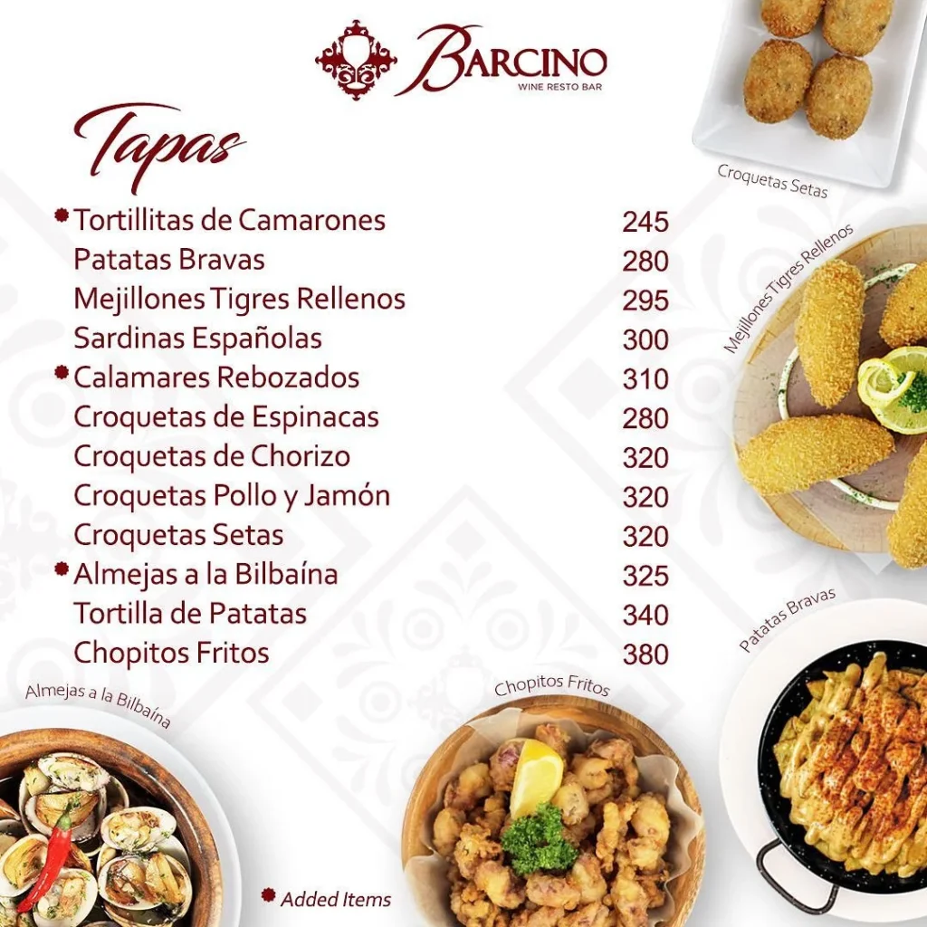 Barcino-Tapas-Menu