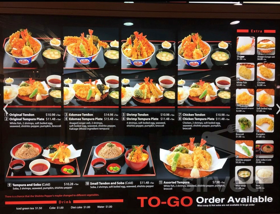 HANNOSUKE MENU PHILIPPINES