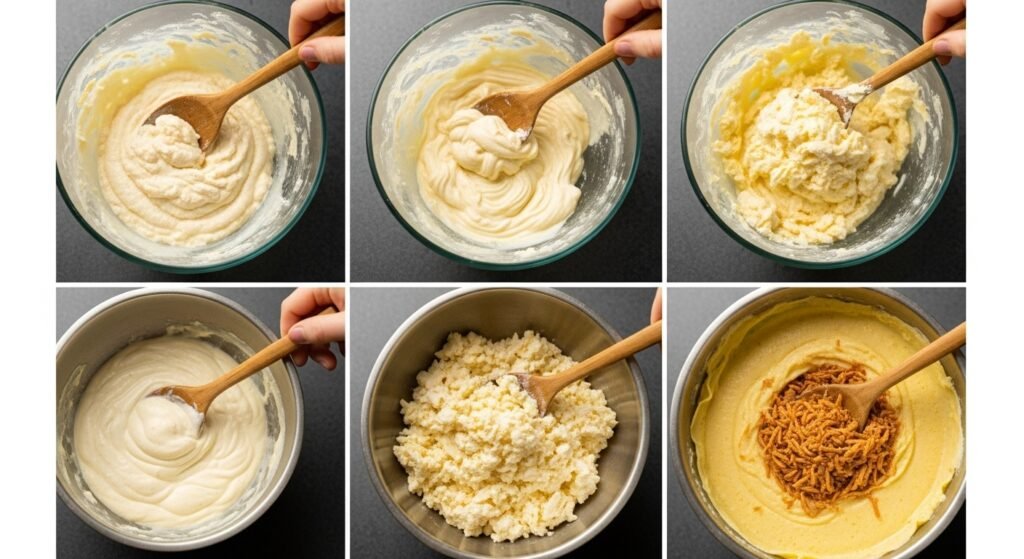 How to Make Cream Cheese Crepe Filling / Step by Step