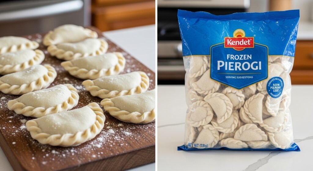 About Store-Bought Frozen Pierogi