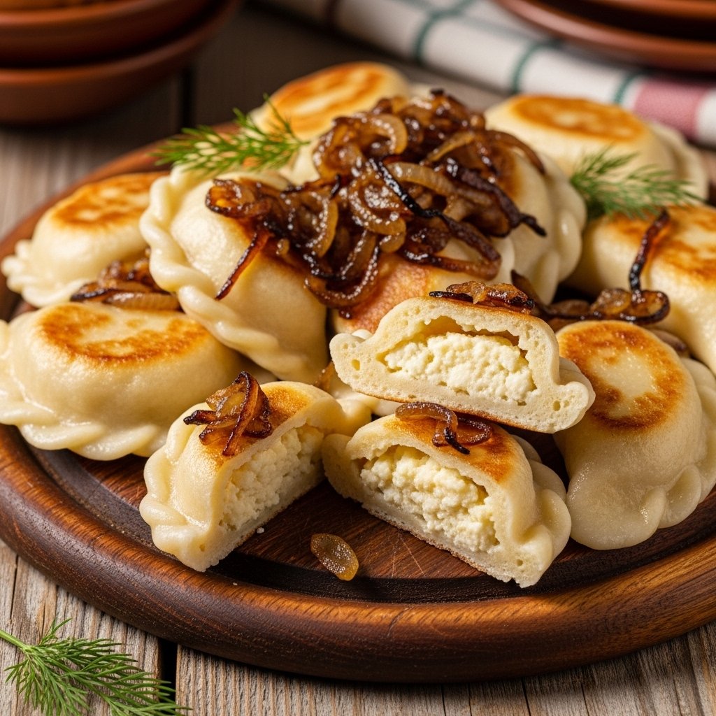 Potato and Cheese Pierogi