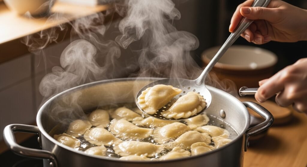 Cooking Pierogi