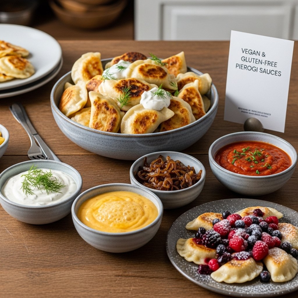 Vegan and Gluten-Free Sauce for Pierogi