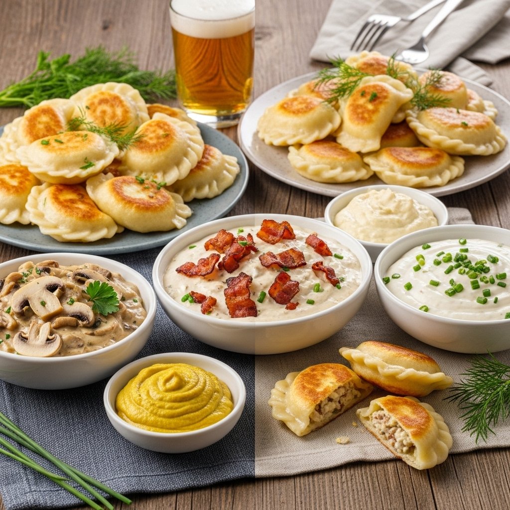 Polish Pierogi Dipping Sauces