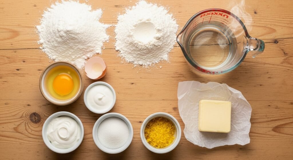 Ingredients – Dough