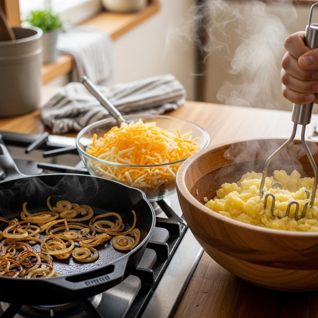 Building a Balanced Potato and Cheese Filling