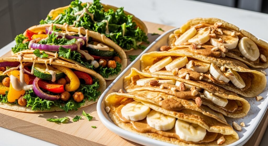 Non-Dairy and Vegan Crepe Fillings