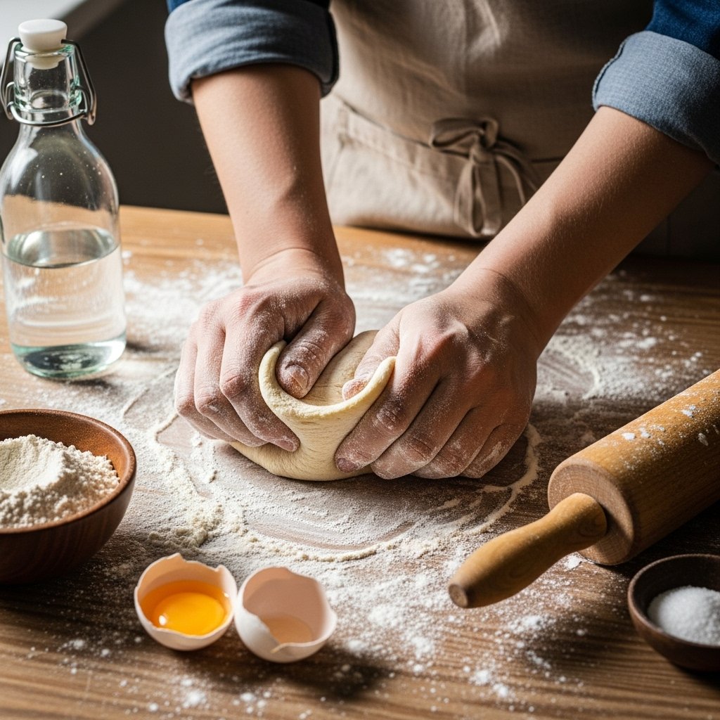 Basic Dough and Techniques for Making Polish Pierogi