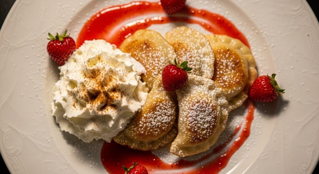 Serving Sweet Pierogi