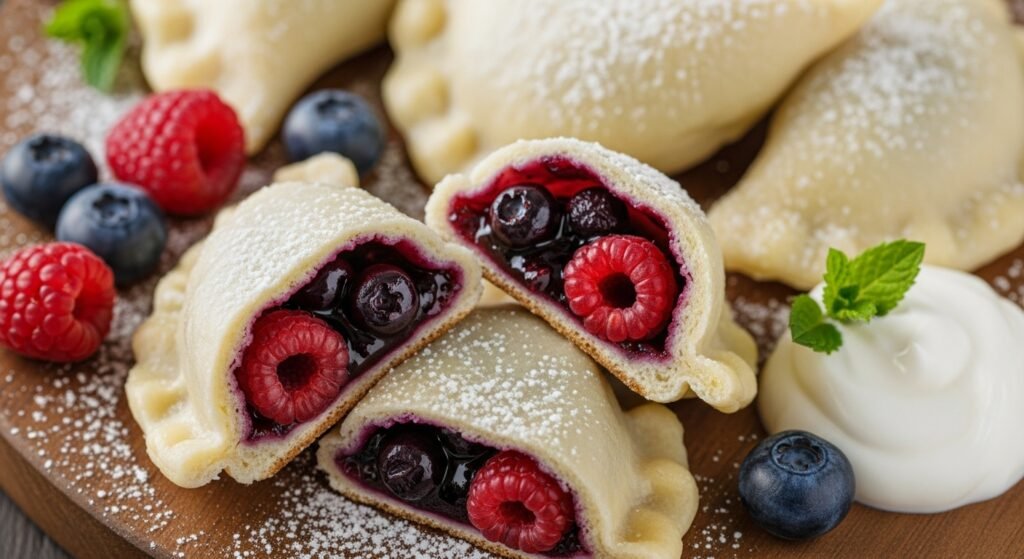 Fruit-Filled Sweet Pierogi