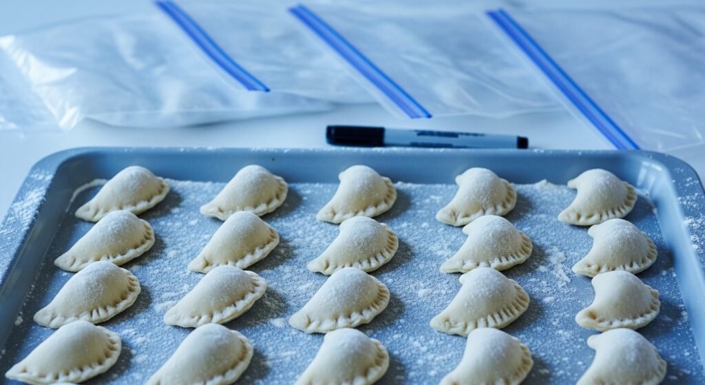 Freezing Pierogi the Right Way