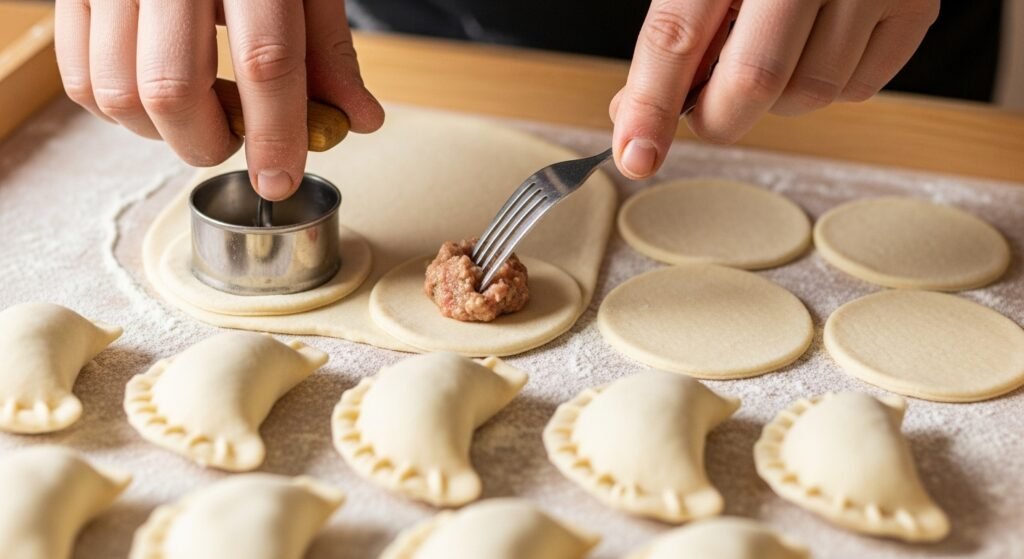 Shaping the Pierogi