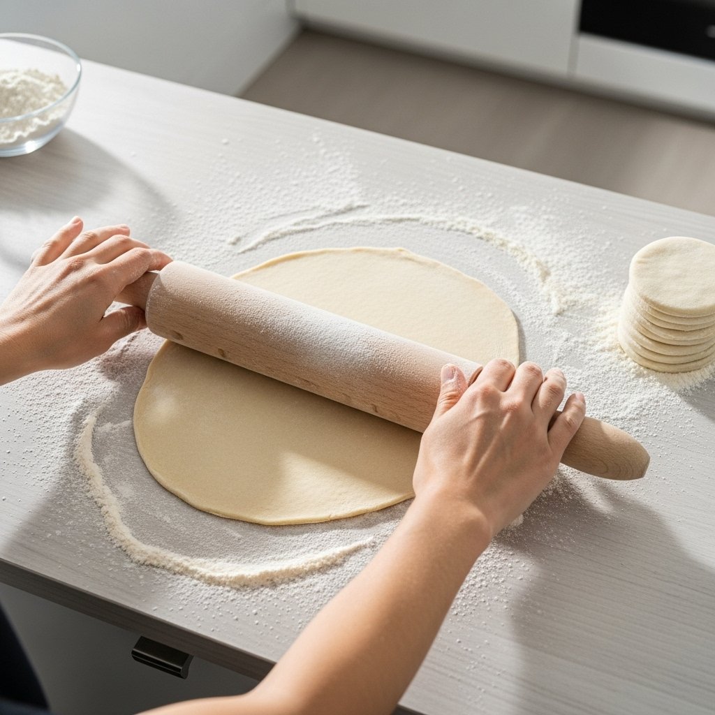 Rolling the Dough Evenly