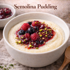 Semolina Pudding Recipe