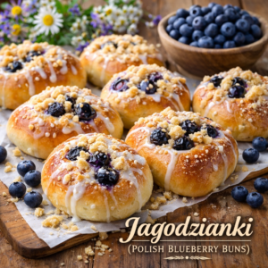 Jagodzianki (Polish Blueberry Buns)