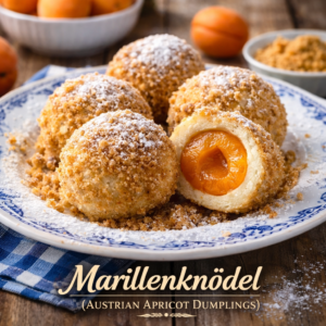 Marillenknödel (Austrian Apricot Dumplings)