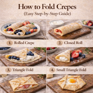 How to Fold Crepes (Easy Step-by-Step Guide)