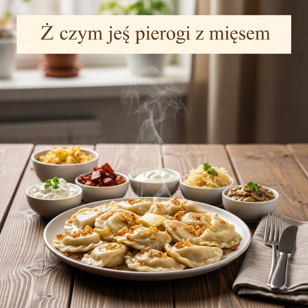 Z czym jeść pierogi z mięsem