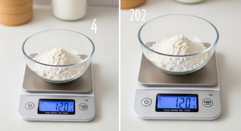How to Measure Flour