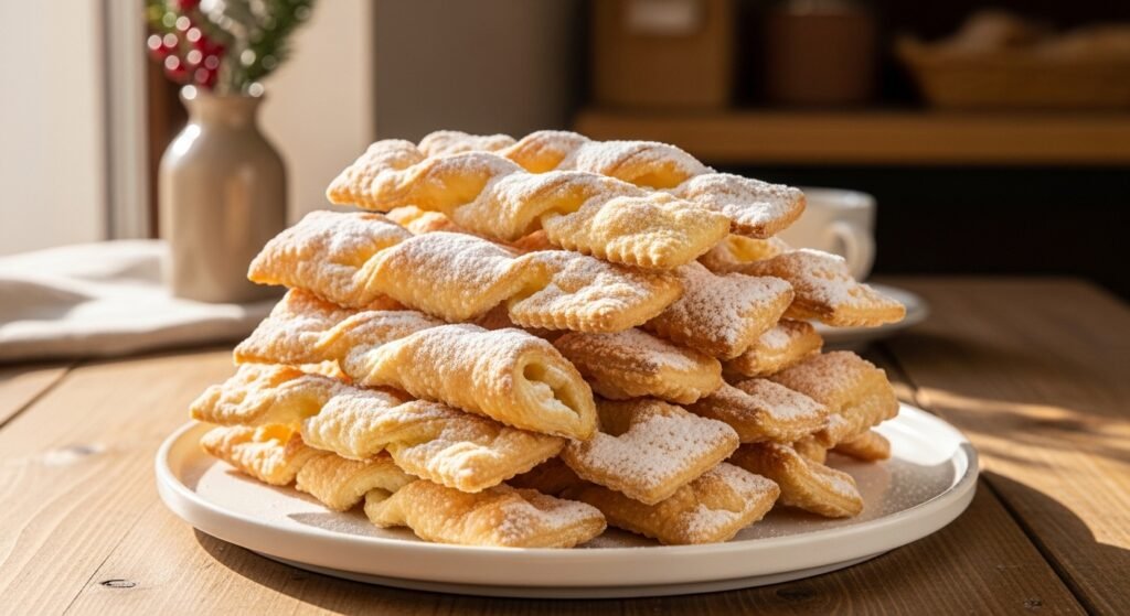 Polish Angel Wings (Chruściki / Faworki Recipe)

Chrusciki recipe (Faworki or Polish Angel Wings) 