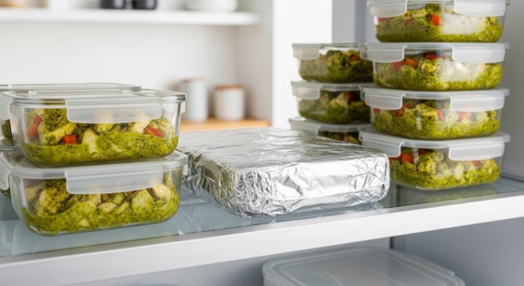 Storing and freezing