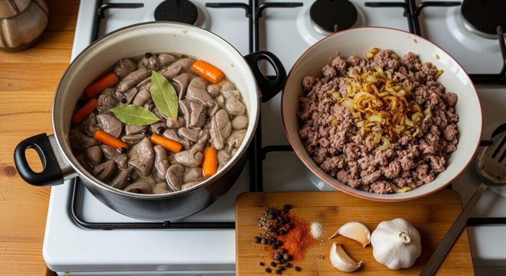 Farsz z płucek – tradycyjne nadzienie