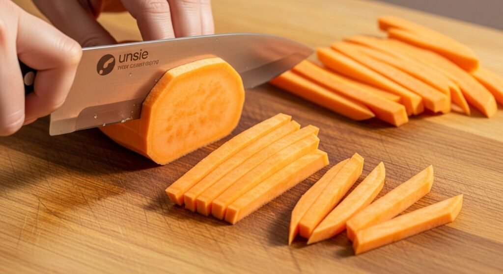 How to Cut Sweet Potato Fries