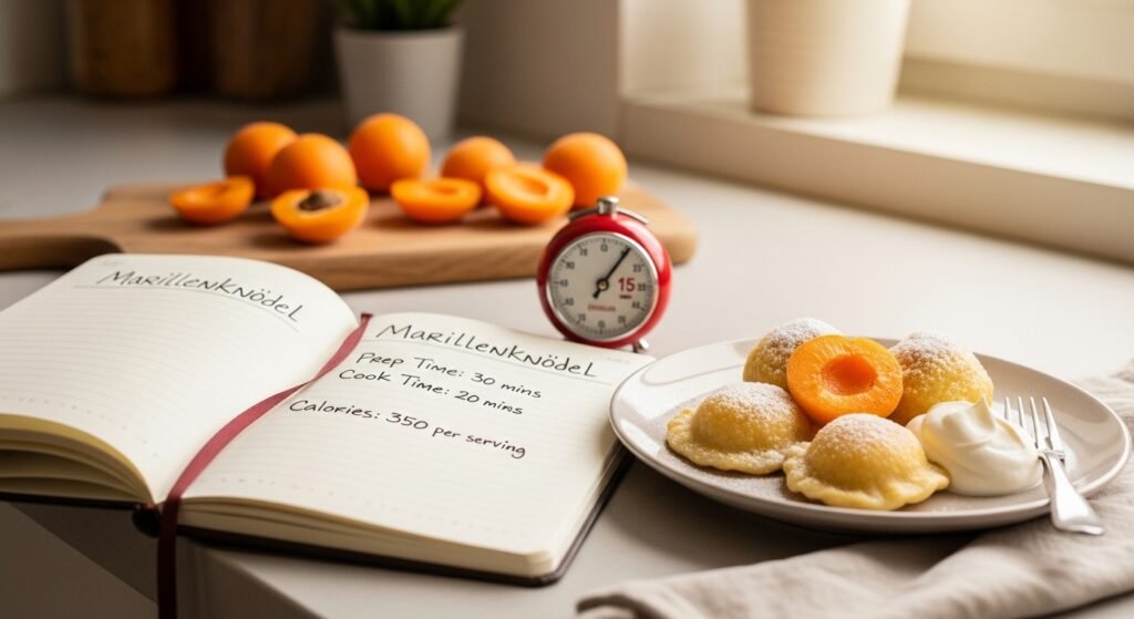 Nutrition and Recipe Timing