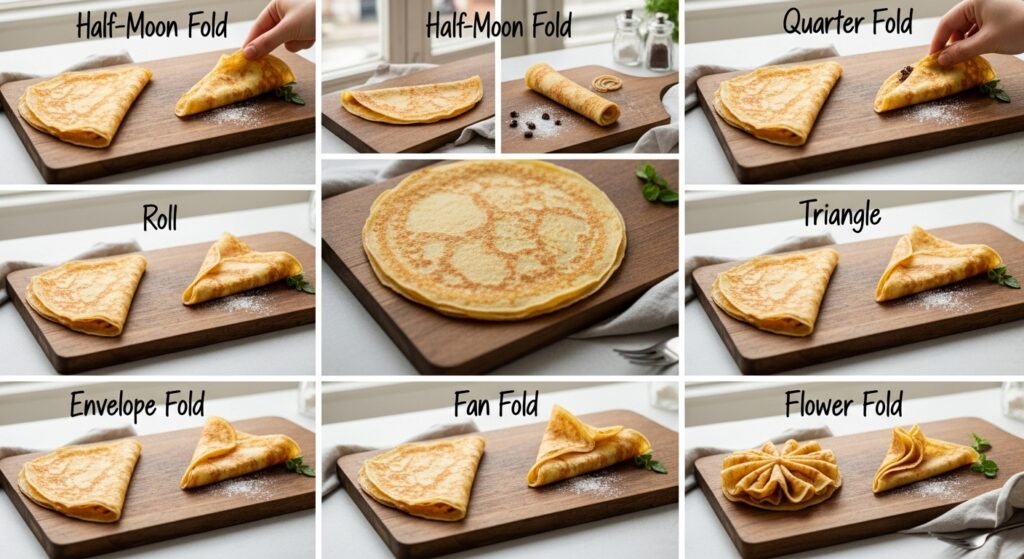 Rolled Crepe / Open Roll