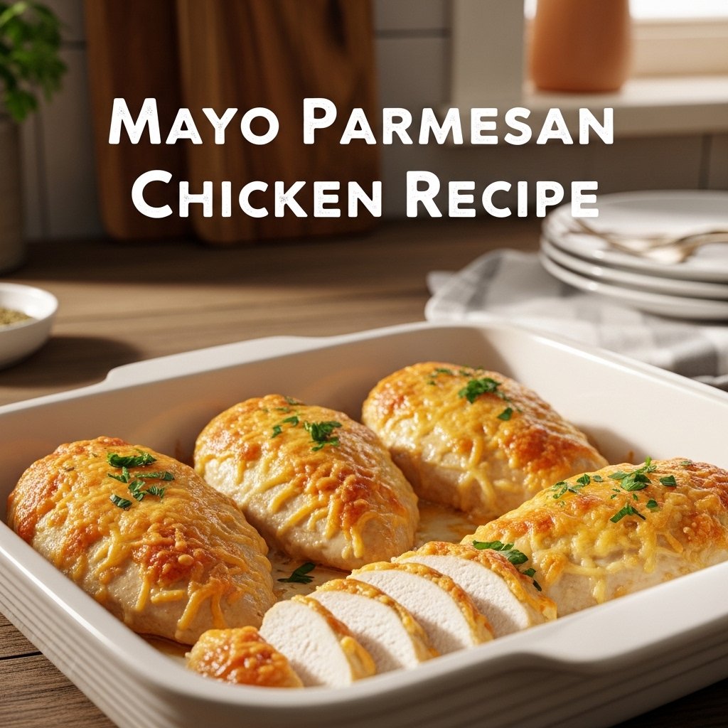 Mayo Parmesan Chicken Recipe