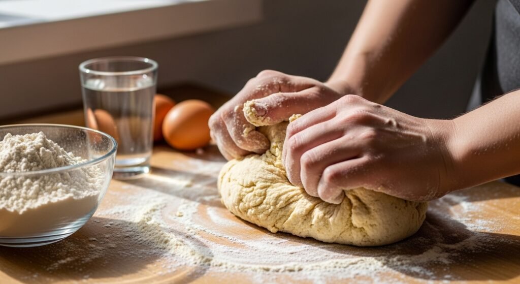 Przygotowanie i ciasto