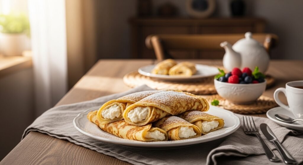 Polish Naleśniki Recipe (Traditional Crepes)
Naleśniki z Serem – Polish Crepes with Cheese / Polish naleśniki / Perfect Polish crepes (Naleśniki recipe)