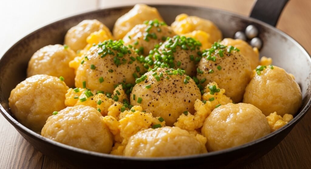 Quick Austrian Egg Dumplings – Eiernockerl