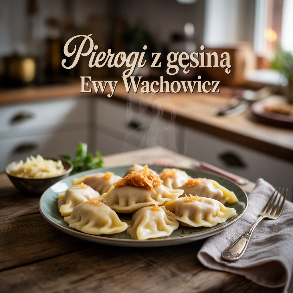 Pierogi z gęsiną Ewy Wachowicz